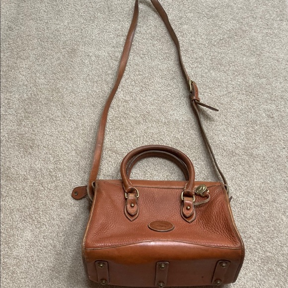 Vintage Dooney Bourke Leather Satchel Doctor Bag